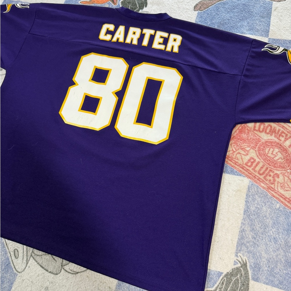 Vintage Minnesota Vikings Cris Carter jersey - Picture 4 of 5